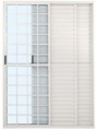 Portas-Balcão de 3 Folhas com fechadura